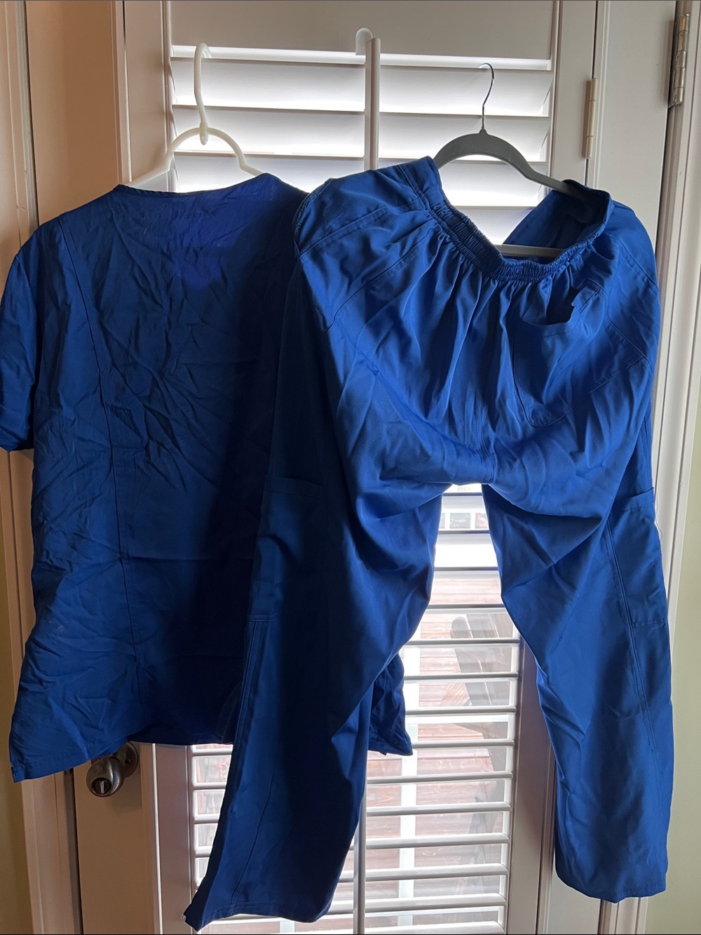 Royal Blue Medical Scrub Set - Picture 4 of 4
